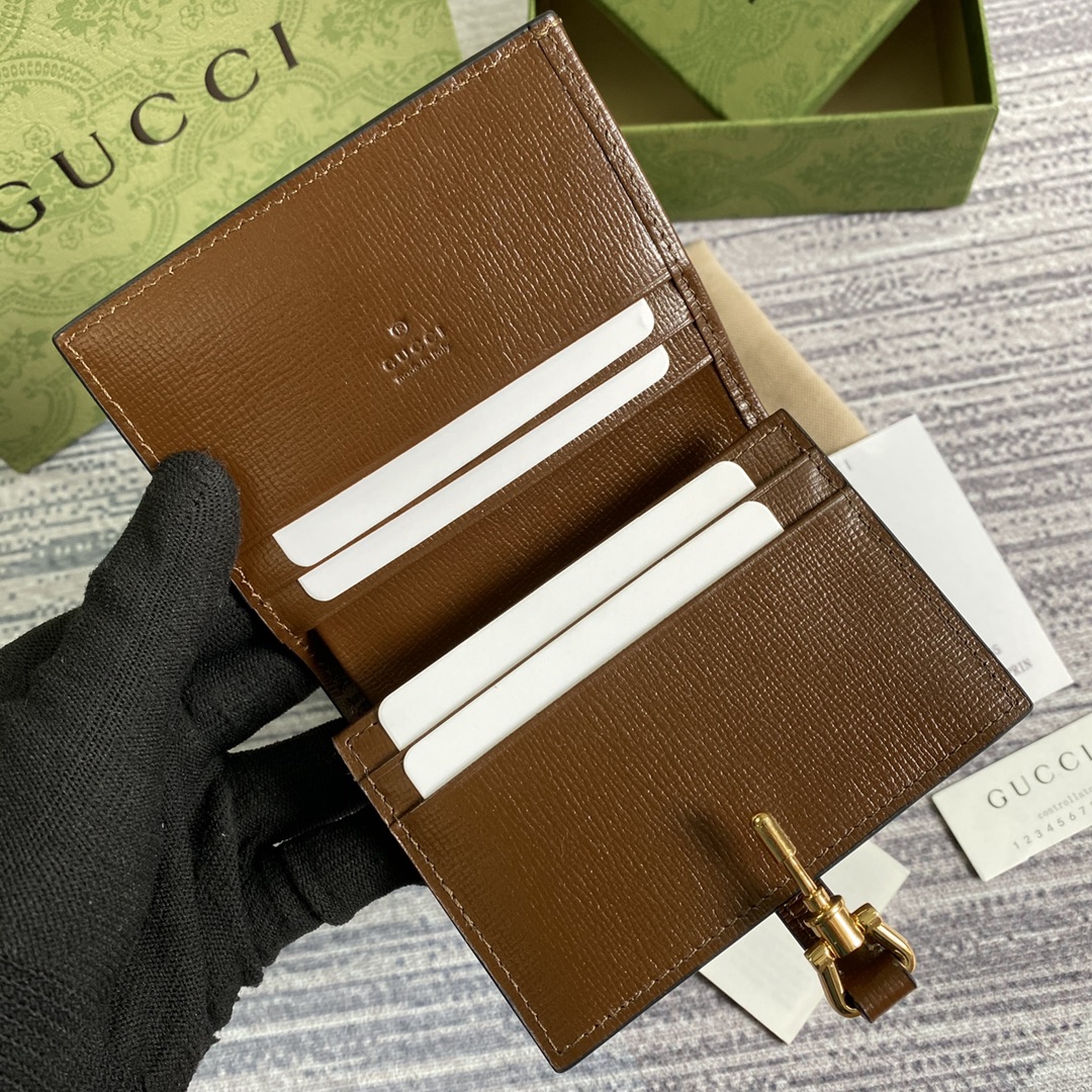 Gucci Jackie 1961 Card Case Wallet 645536